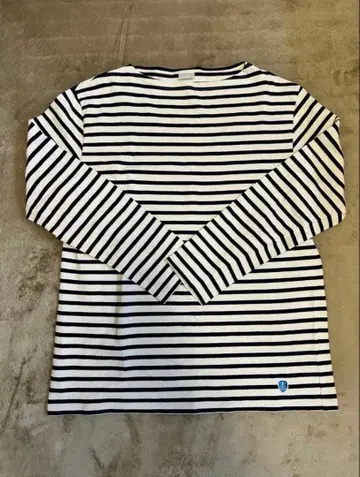 ORCIVAL 보트넥 프렌치 바스크 셔츠