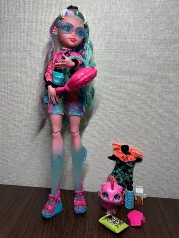 몬스터 하이 라구나 블루 인형