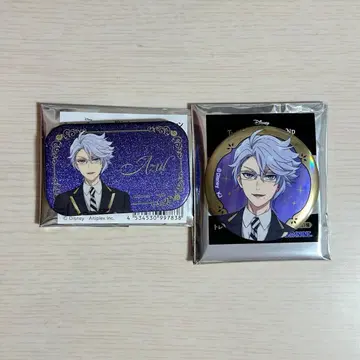 글리터 캔뱃지 메탈릭 트위스테 더 애니메이션 아즐