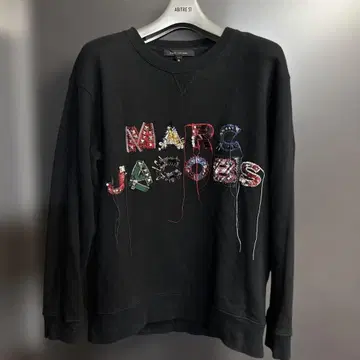 MARC JACOBS 블랙 맨투맨 S/P