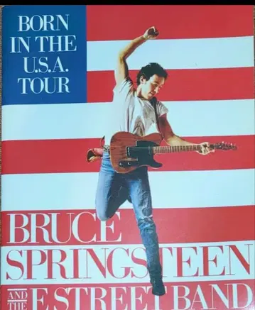 브루스 스프링스틴 첫 일본 방문 팜플렛