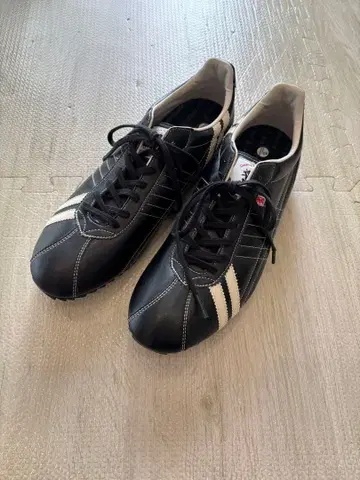 PATRICK 블랙/화이트 스니커즈 43