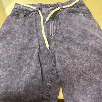 VANS 보라색 스트레이트 데님 L