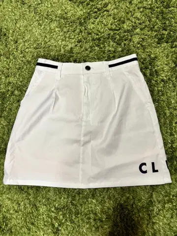 clunk 여성용 골프 스커트 M 화이트