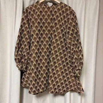 SANSeLF 산세르프 자카드 플라워 드레스