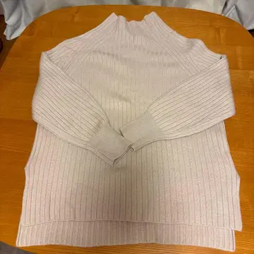 SLOBE iENA 리브 하이넥 스웨터