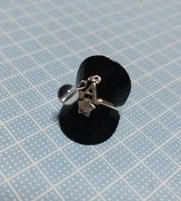 특가 핸드메이드 일점물 캐주얼 실버(순은) 반지 14호