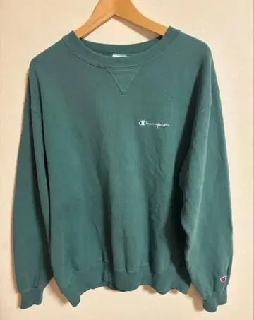 Champion 맨투맨 트레이닝복 XL 레어템 다크 그린