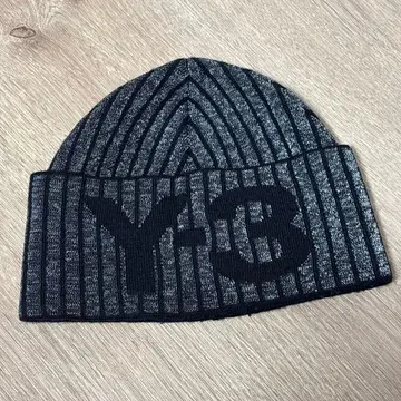 adidas Y-3 니트 캡 비니 모자 로고 프리 사이즈