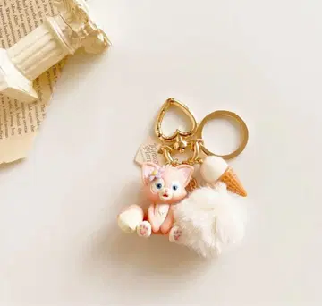 새상품 리나벨 키링 캐릭터 키링 아이스크림 포함