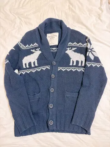 Abercrombie & Fitch 아바클로 카우친 니트 가디건