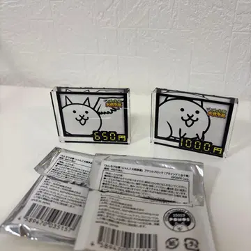 냥코 대전쟁전 아크릴 블록