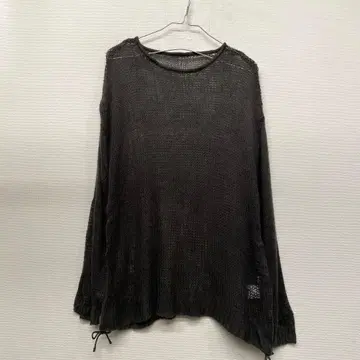 LEPSIM 5G 메쉬 개더 PO 스웨터