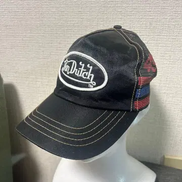 초레어 디자인 von dutch 캡 모자 메쉬 빈티지
