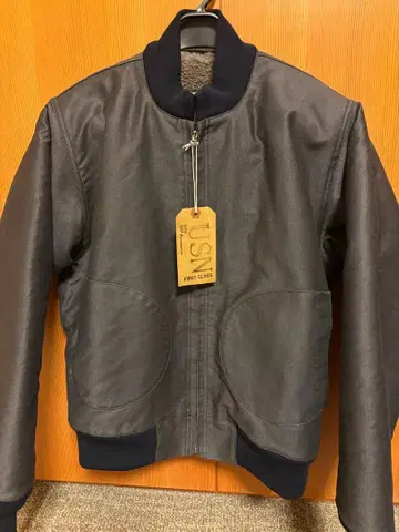 웨어하우스 데크 지퍼 네이비 38