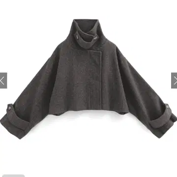 스탠드 카라 숏코트[kz571]