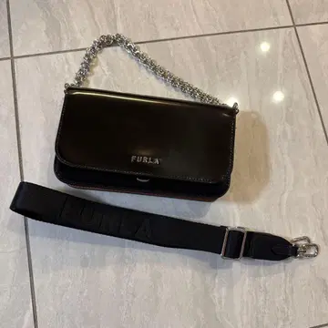 FURLA 블랙 숄더백