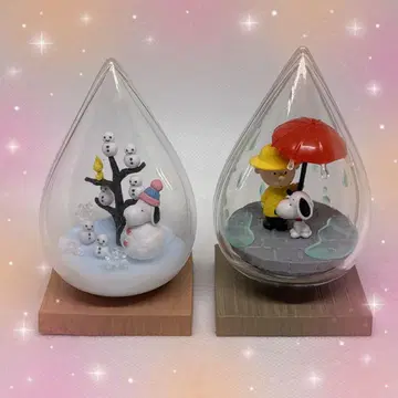 스누피 웨더 테라리움 (리멘트) 2세트