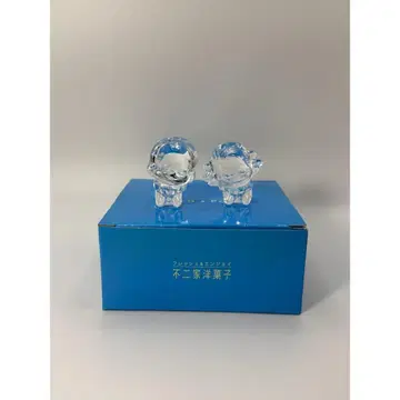 페코짱 크리스탈 피규어 3종 세트 박스 포함 후지야