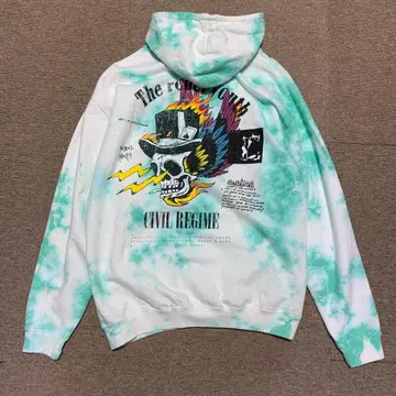 CIVIL REGIME 시빌레짐 미사용 새상품 Times up 후드티