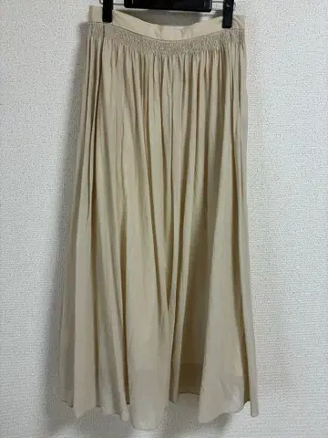 데밀룩스 빔즈 롱 스커트 베이지