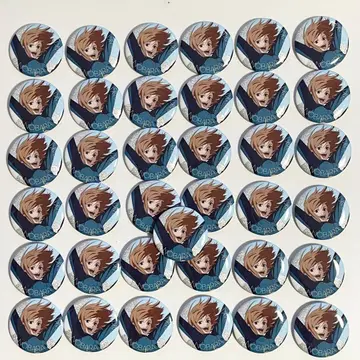 주술회전 쥬쥬 페스티벌 2024 글리터 캔뱃지 쿠기사키 노바라 37개