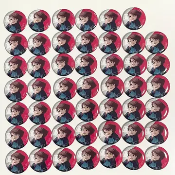 주술회전 쥬쥬페스 2024 글리터 캔뱃지 이에이리 쇼코 48개