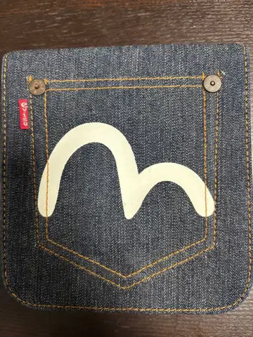 EVISU CD 케이스 DVD 데님