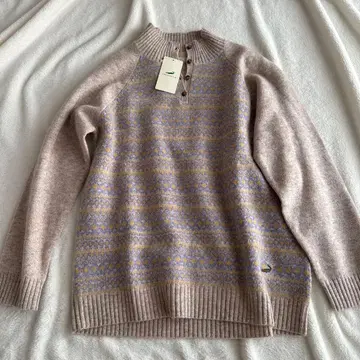 미사용 크로커다일 LL 니트 스웨터