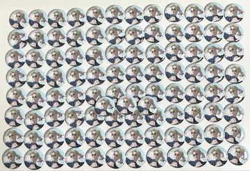 주술회전 쥬쥬 페스티벌 2024 글리터 캔뱃지 나나미 켄토 99개