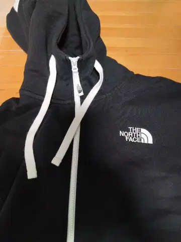 새상품급 THE NORTH FACE 블랙 후드티 XL