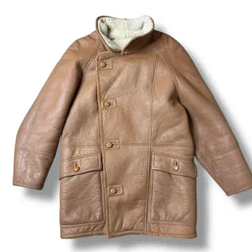 44 XXL FRATELLI GALLOTT 무스탕 코트 브라운