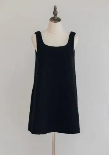 pois square poodle 원피스