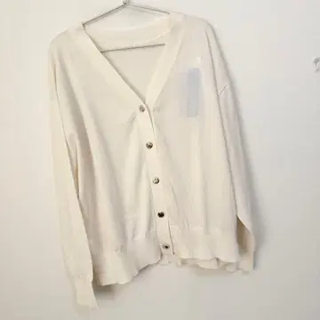 로리즈팜 ICEWE 데코 버튼 V 가디건