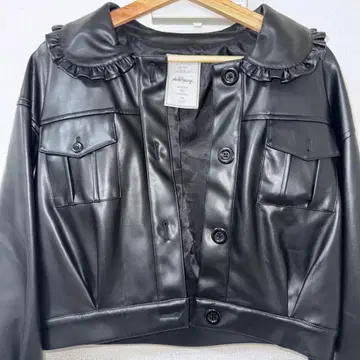 AnkRage 블랙 가죽 자켓