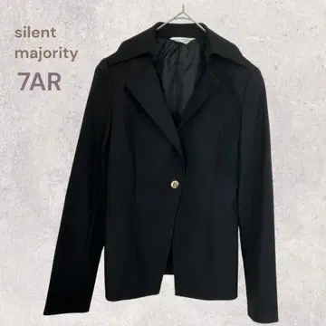 사일런트 매저리티 테일러드 자켓 심플 포멀 출퇴근 깔끔