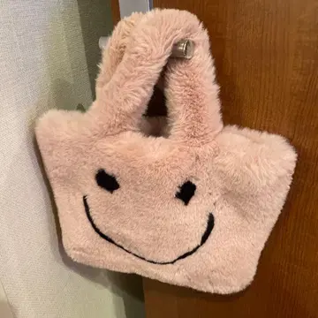 스마일리 페이스 퍼 토트백