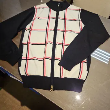 캘러웨이 체크 무늬 스웨터 LL 사이즈