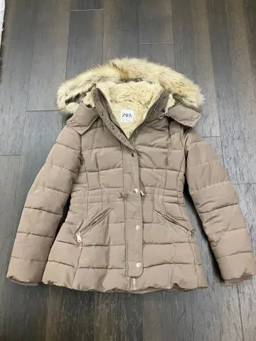 ZARA 베이지 퀼팅 멋쟁이 자켓