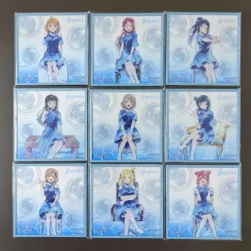 러브 라이브! 선샤인!! 우리들의 영원한 hours 클리어 색지 전 9종