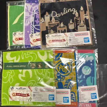 Mrs. GREEN APPLE 미세스 제일복권 자카드 타월 6장