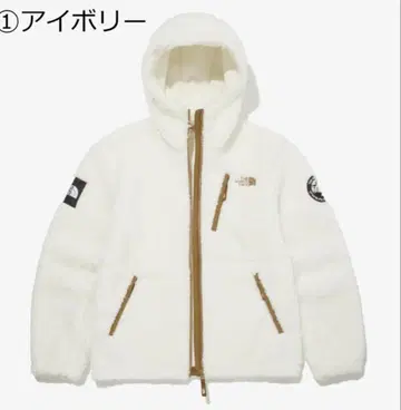 THE NORTH FACE 플리스 자켓 화이트