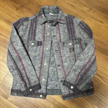 POINTER 울 혼방 스트라이프 자켓