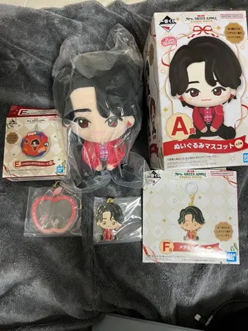 제일복권 미세스 그린애플 A상 E상 F상 오오모리 모토키 세트