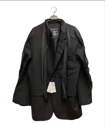 Y/PROJECT 블랙 테일러드 자켓