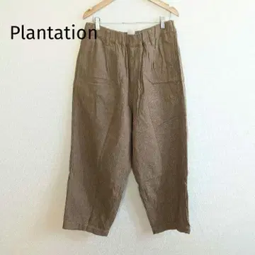 플랜테이션 팬츠 사이즈 2 브라운