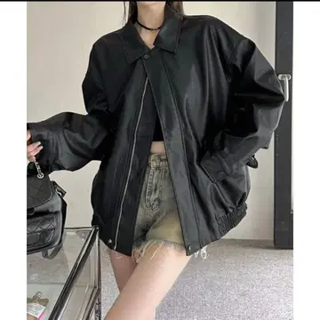 라이더 자켓 블루종