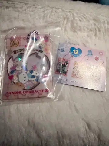 산리오 캐릭터 바스락 미니 플레이크풍 참 우사하나 시플라 한정판