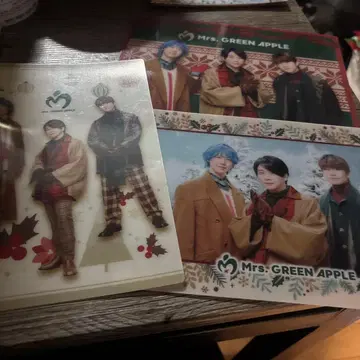 Mrs. GREEN APPLE 크리스마스 엽서 세트
