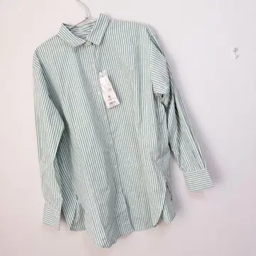 N 내추럴 뷰티 베이직 스트라이프 셔츠